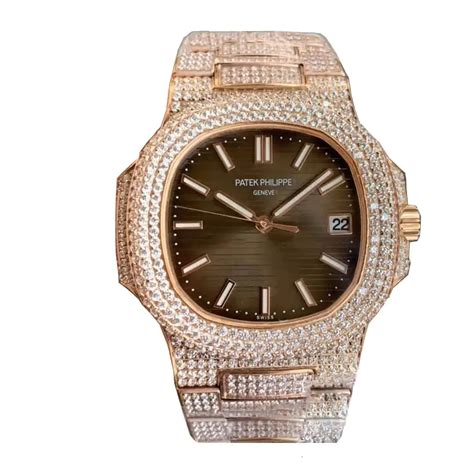 patek philippe replica iced out|Patek Philippe watches logo.